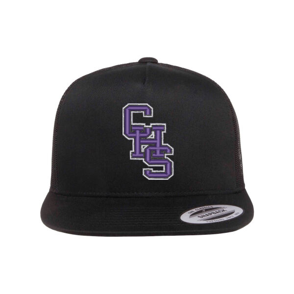 CHS Lancers Monogram Trucker Hat - Black Thumbnail