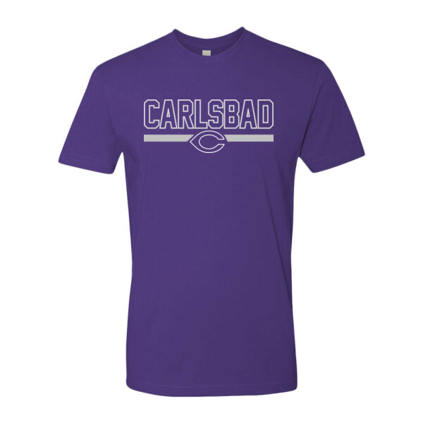 CHS Lancers Carlsbad T-Shirt - Purple Thumbnail