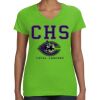 Women's V-Neck Fine Jersey Tee Thumbnail